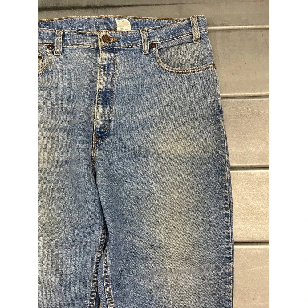 Vintage Levis 540 Jeans Mens 36x28 Blue Medium Wash Denim Faded Relaxed Straight